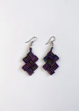 Geo Huichol Earrings