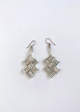 Geo Huichol Earrings