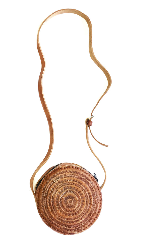 Chiapas Small Round Crossbody