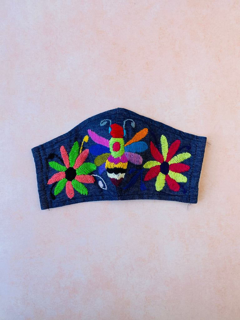 Denim Otomi Face Mask #31