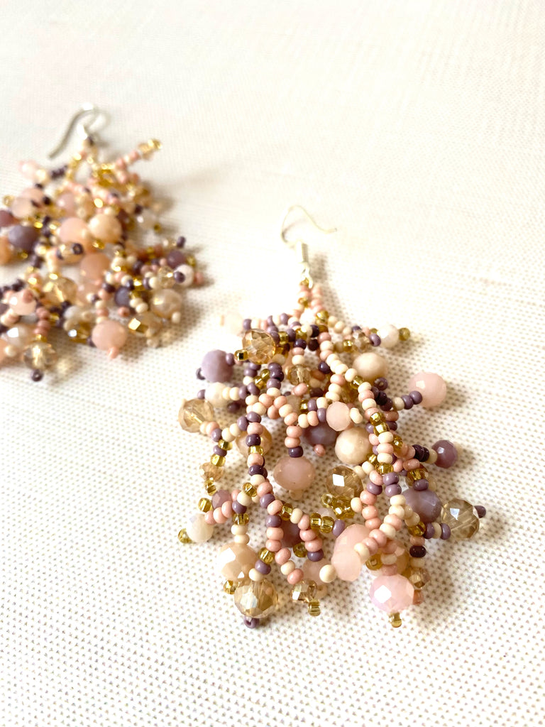 Coral Earrings