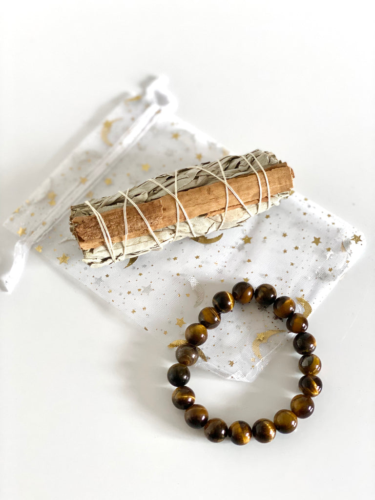Sage + Crystals Bracelet Bundle
