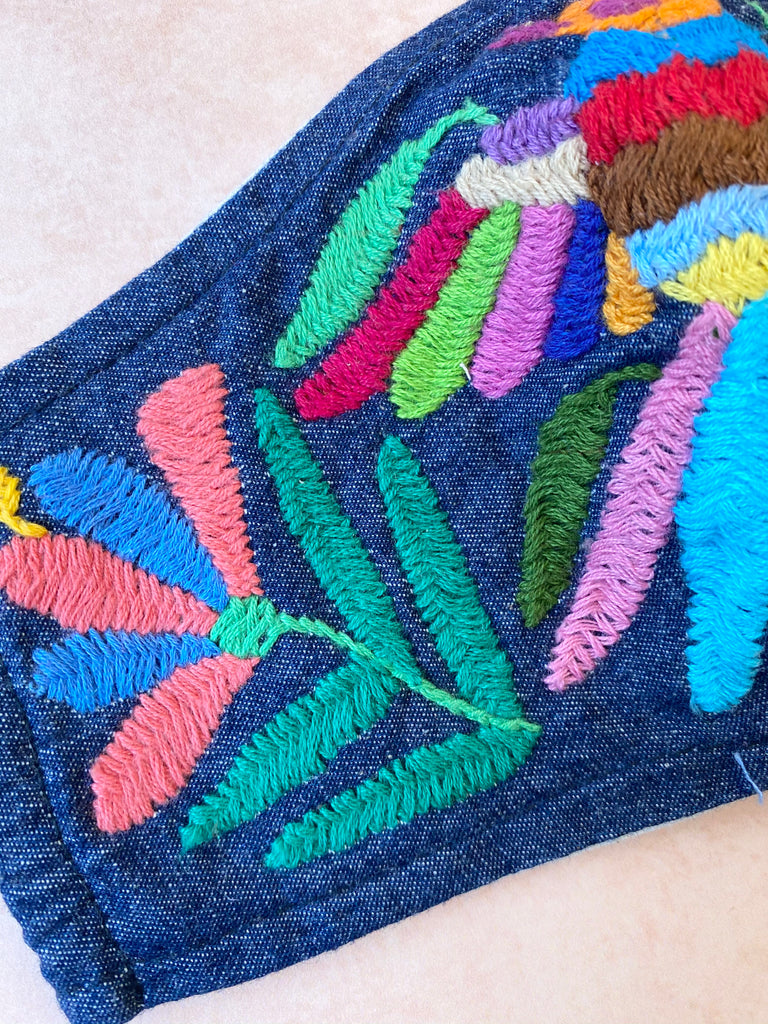 Denim Otomi Face Mask #26