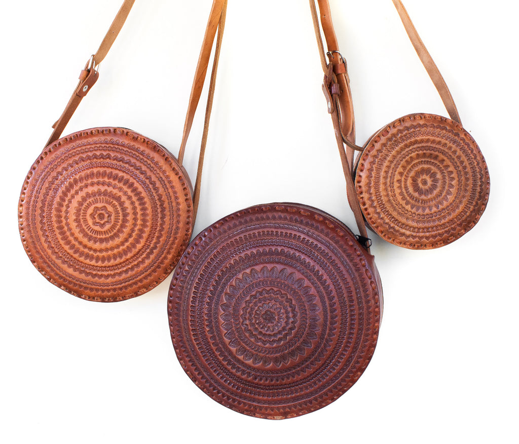 Chiapas Small Round Crossbody