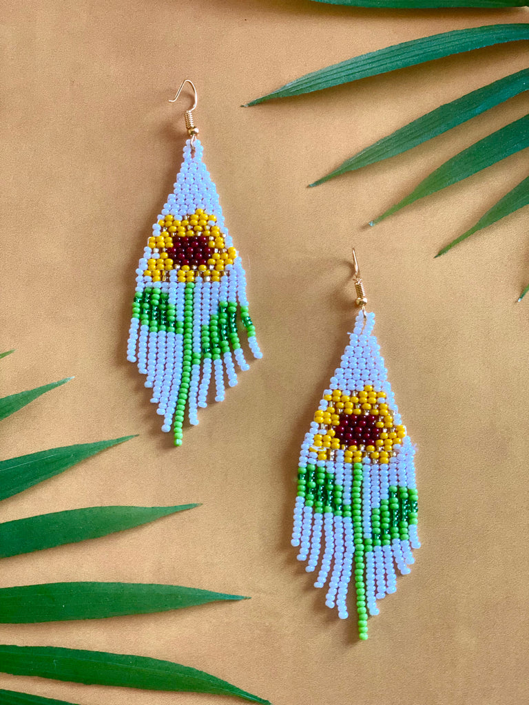 Sunflower Earrings