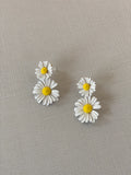 Double Daisy Earrings