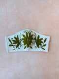 Cream Otomi Face Mask #81