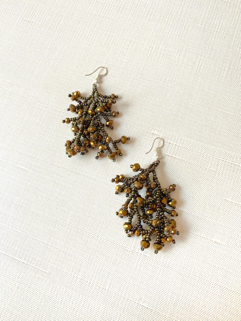 Coral Earrings