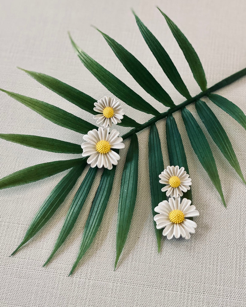 Double Daisy Earrings