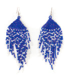 Huichol Stardust Fringe Earrings
