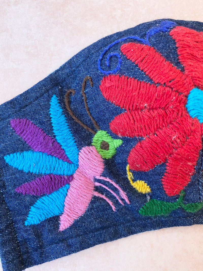 Denim Otomi Face Mask #30