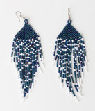 Huichol Stardust Fringe Earrings