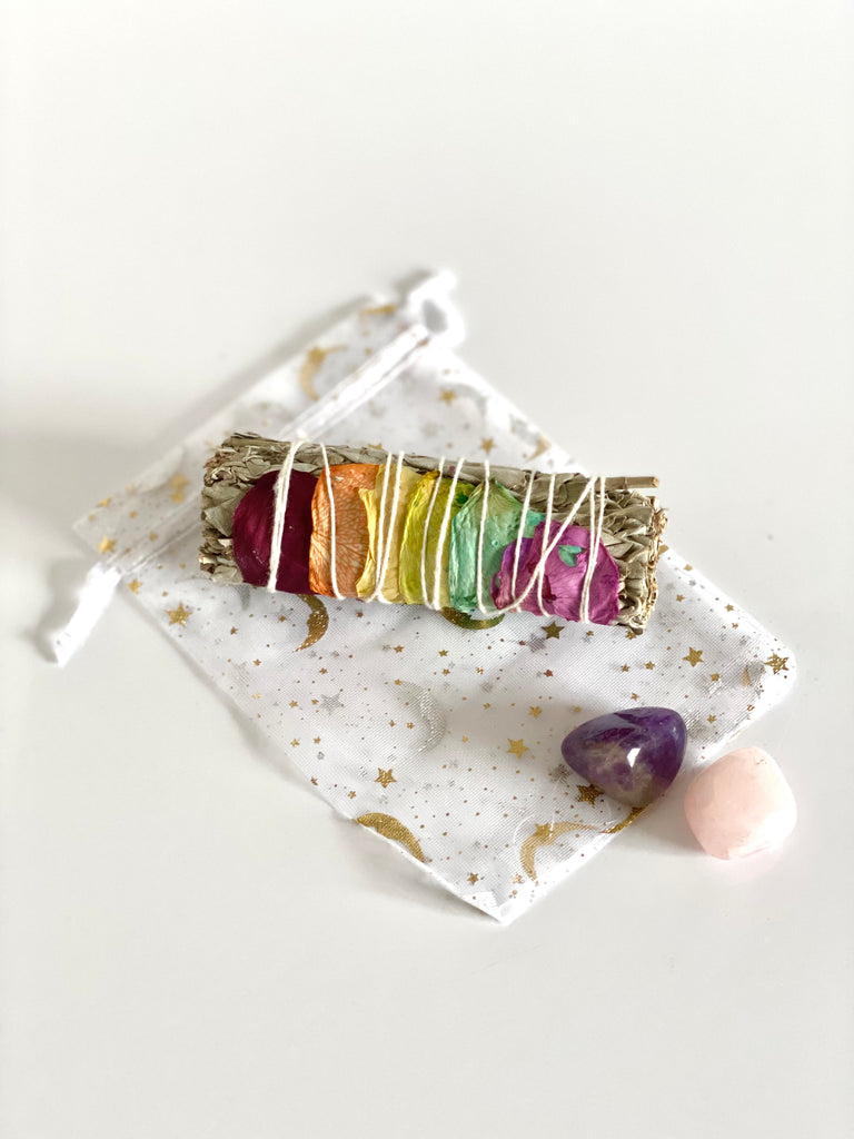 Complete Sage Bundle with Crystals