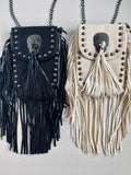 Chela Fringe Crossbody