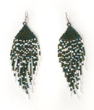 Huichol Stardust Fringe Earrings