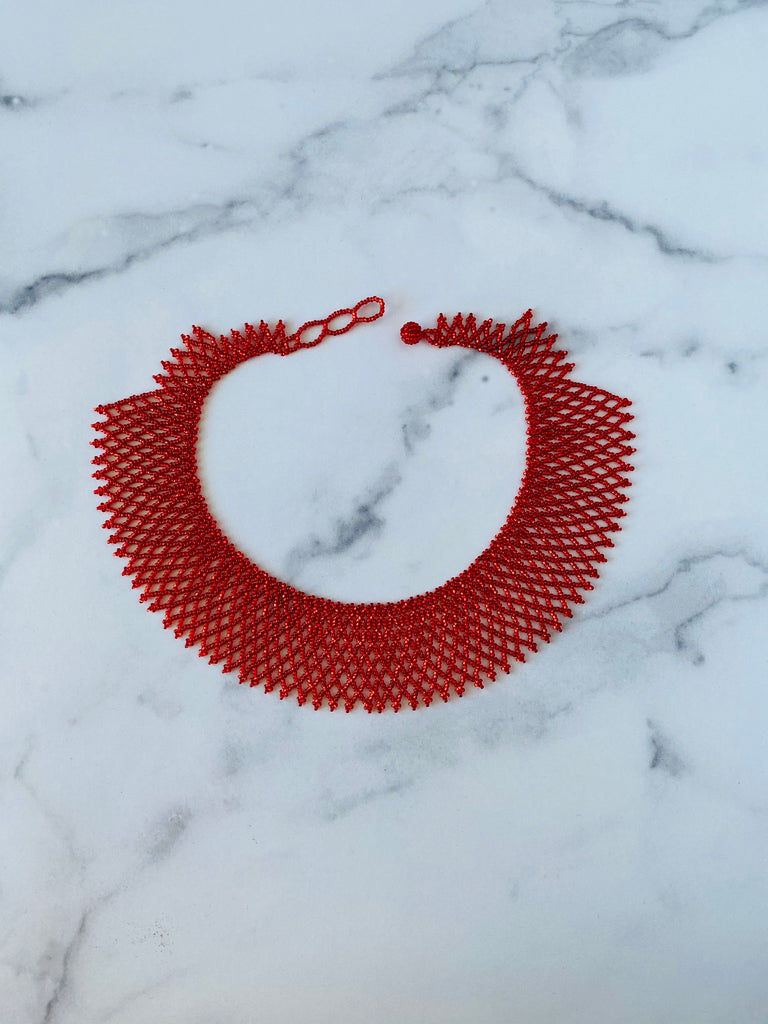 RBG Huichol Necklace