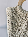 Bahía Handbag with Wooden Handle