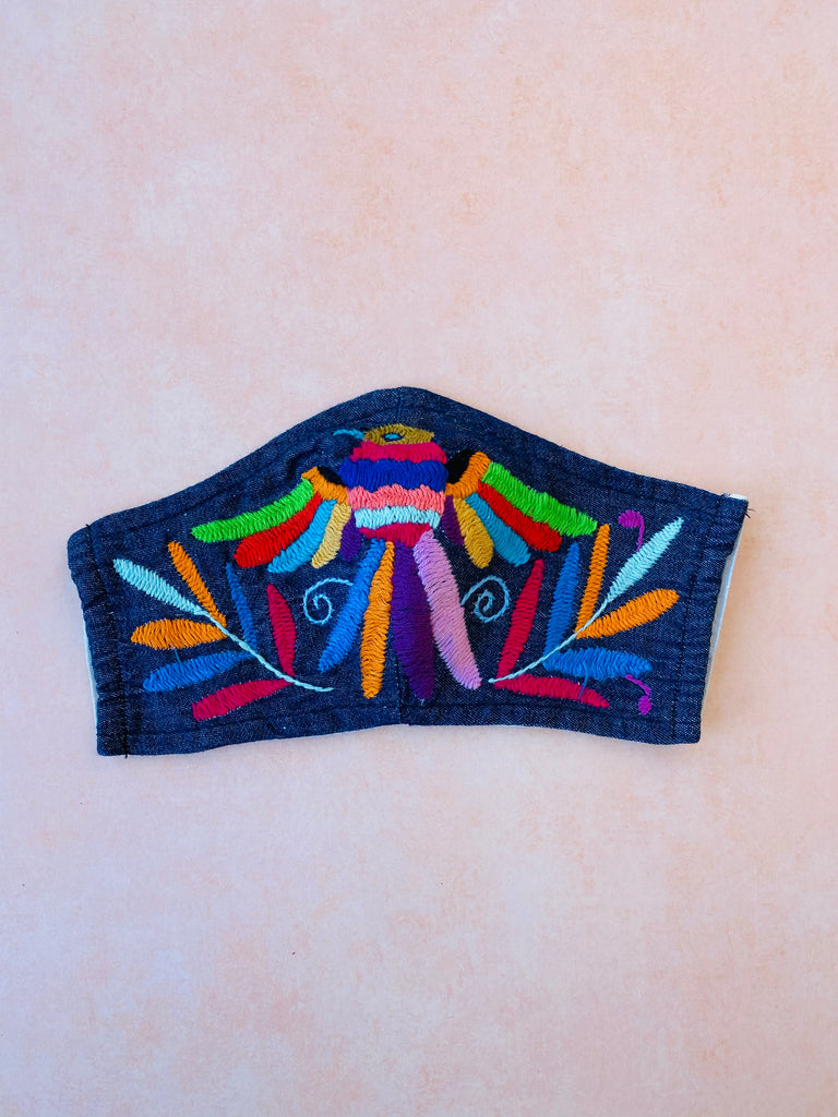 Denim Otomi Face Mask #27