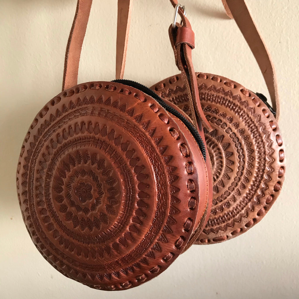 Chiapas Small Round Crossbody