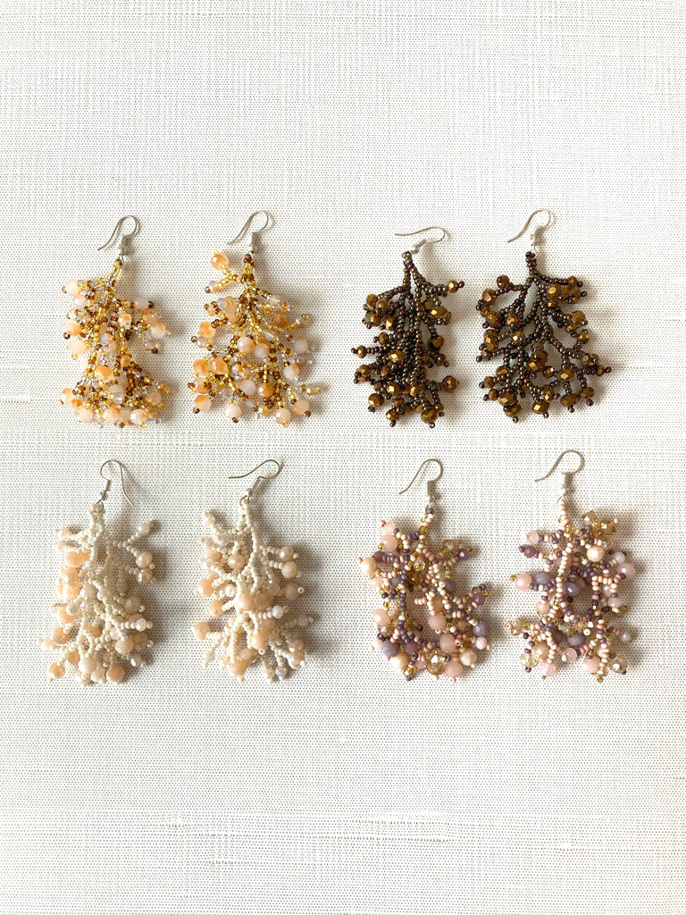 Coral Earrings