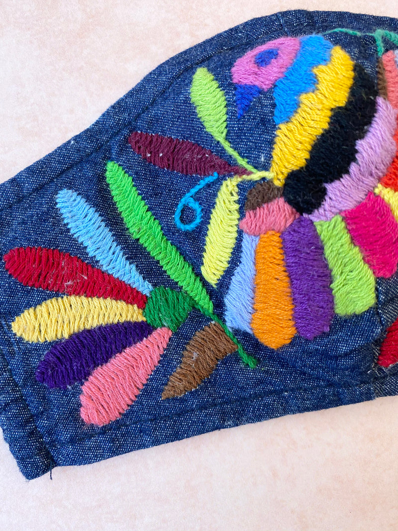 Denim Otomi Face Mask #29