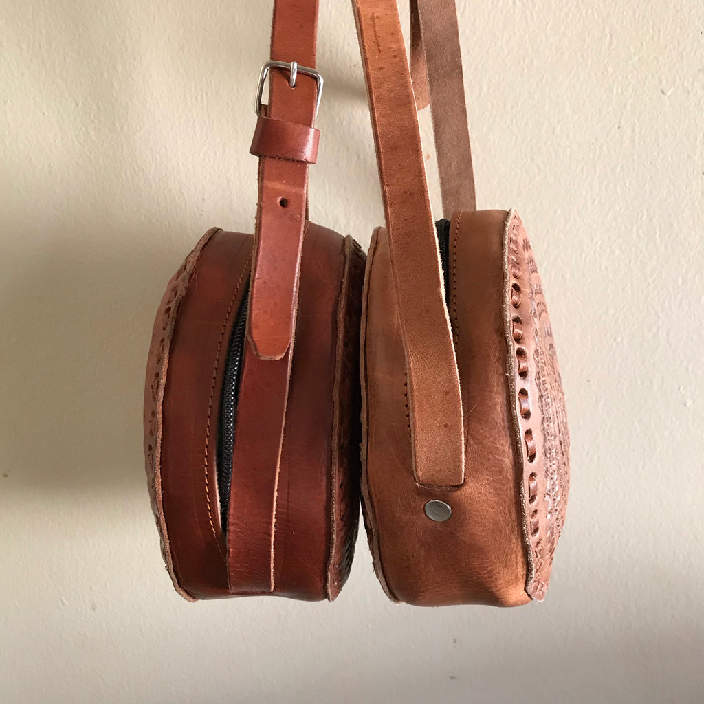 Chiapas Small Round Crossbody