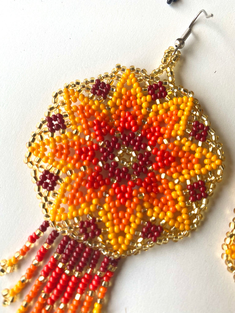 Circle Fringe Earrings