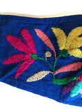 Cobalt Blue Otomi Face Mask #8