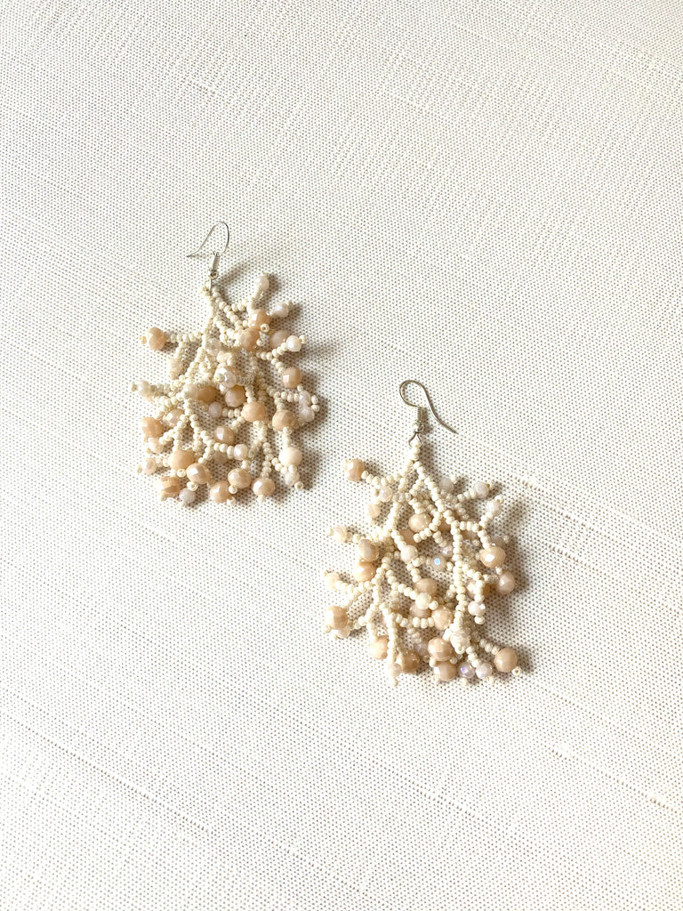 Coral Earrings