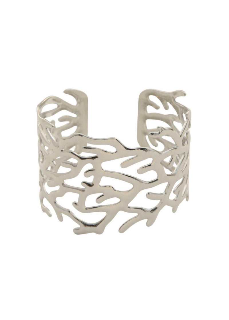Coral Cuff Bracelet