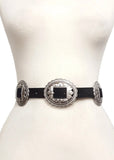 Plus Size Sunflower Concho Belt