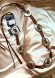 Concho TasselTie Belt