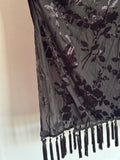 Fringe Burnout Kimono
