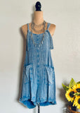 Distressed Overalls