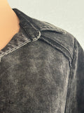 Distressed Corduroy Dress