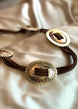 Concho TasselTie Belt