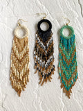 Circle Fringe Earrings