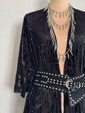 Wide Studded Belt