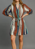 Vertical Lines Dress