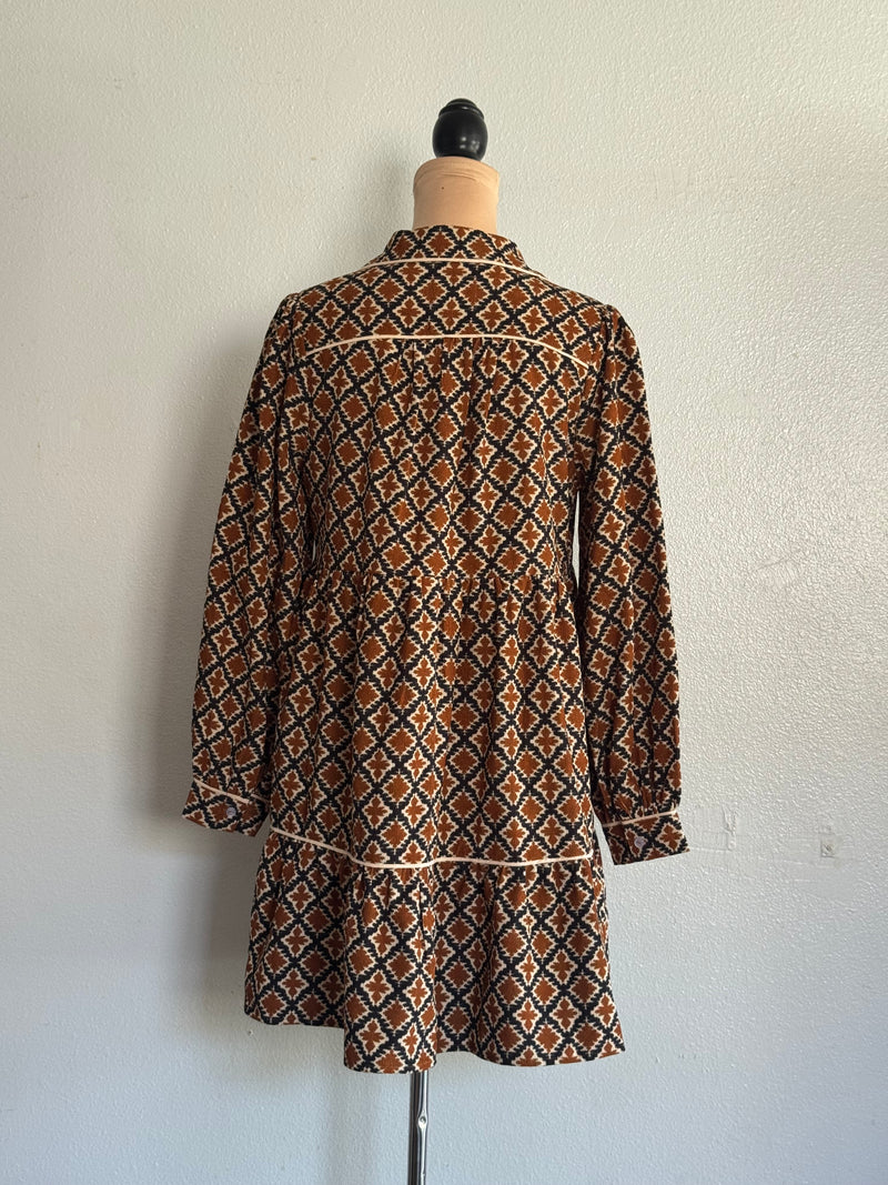 Corduroy Retro Dress