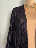 Fringe Burnout Kimono