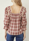 Rooney Checkered Blouse