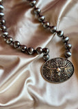 Longhorn Buckle Necklace