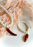 Spicy Pearl Necklace