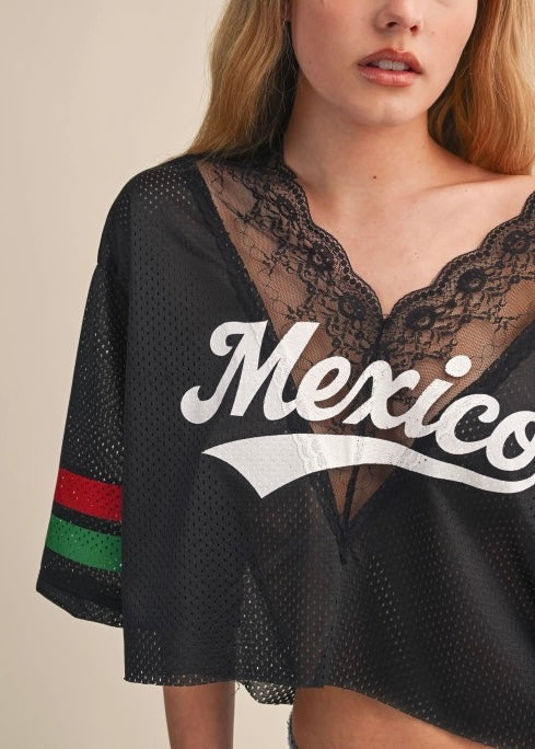 Mexico Lace Jersey