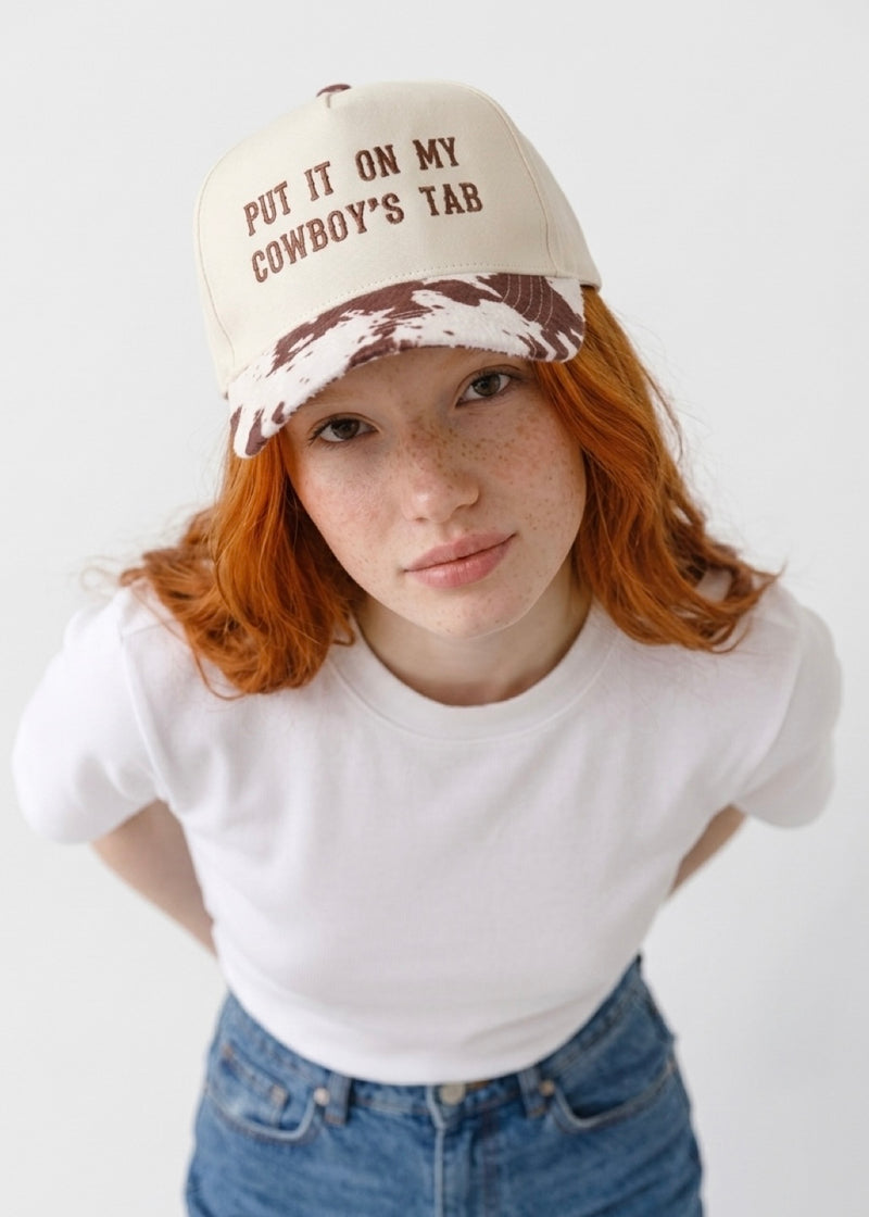 “Put it on my Cowboy’s Tab” Baseball Cap