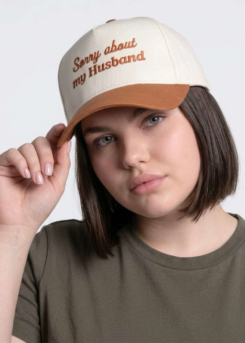 “Sorry About my Husband” Baseball Cap
