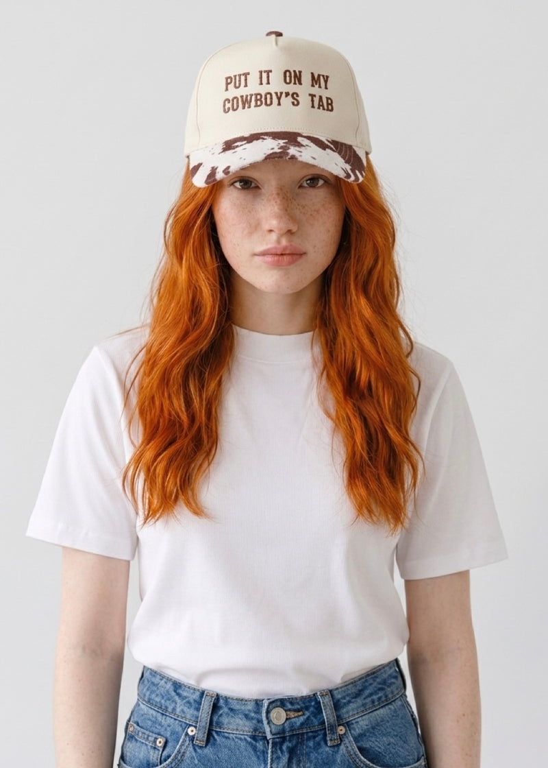 “Put it on my Cowboy’s Tab” Baseball Cap