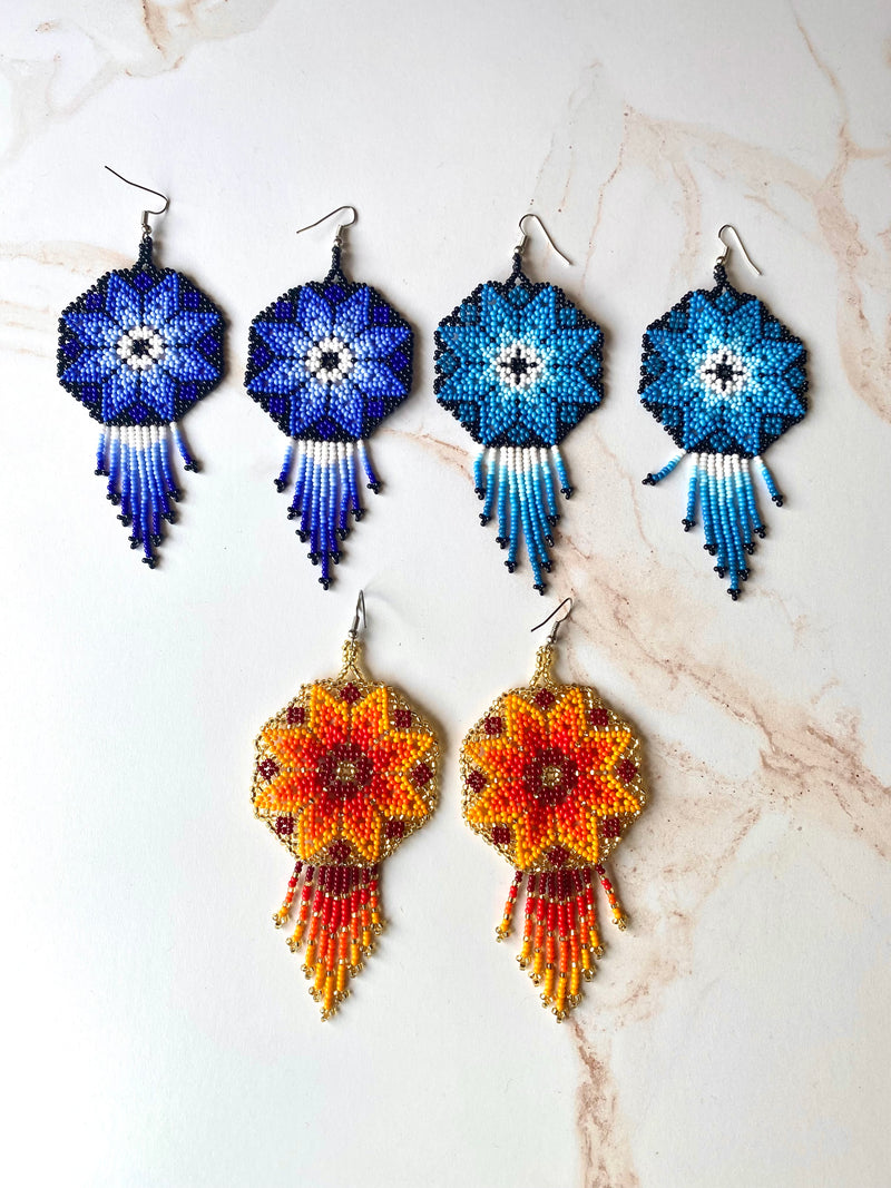 Circle Fringe Earrings