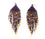 Huichol Stardust Fringe Earrings